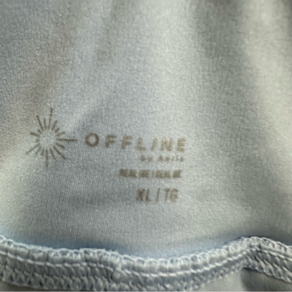 OFFLINE by Aerie Pleated Tennis Skirt in Sky Blue - Picture 4 of 10